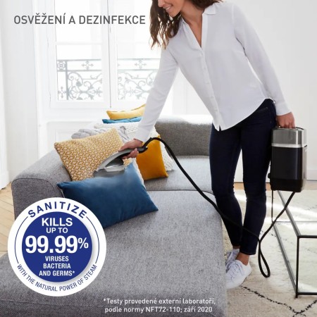 Naparovač odevov Tefal Ixeo Power QT2028F0 čierny