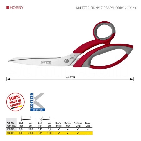 Nůžky KRETZER FINNY HOBBY 782024