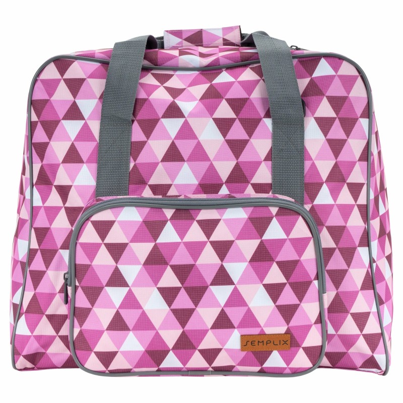 Taška na overlock Diamond Design růžová