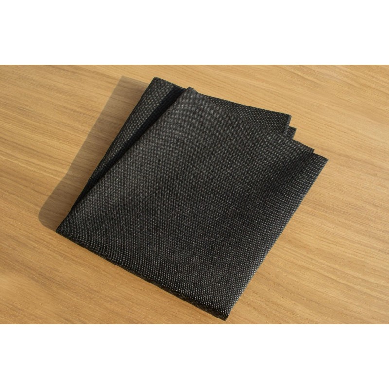 Podkladový materiál (netkaná textília) 1m x 80cm - čierny