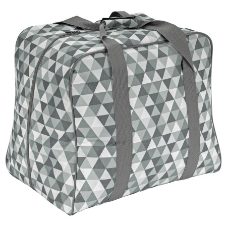 Taška na overlock Diamond Design šedá