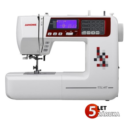 Šijací stroj Janome 607 TXL + predlžovací stôl