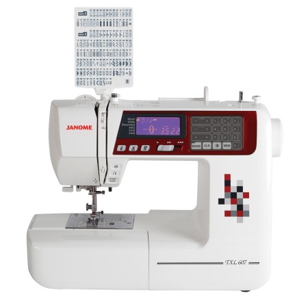 Šijací stroj Janome 607 TXL + predlžovací stôl