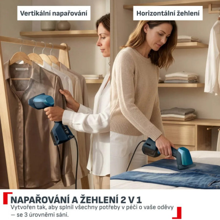 Nasávací naparovač odevov Tefal AeroSteam Elite DT9920F0