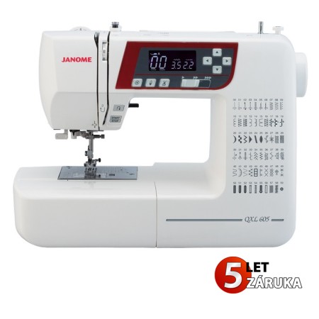 Šicí stroj Janome 605 QXL + stolek