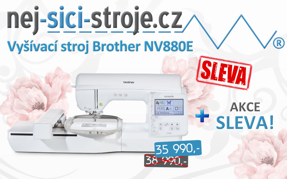 AKCE - sleva na stroj platí od 1.4.2026!