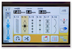 Dotykový display Brother NV M280D